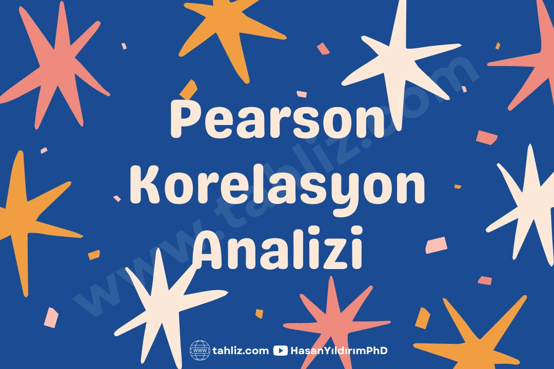 Pearson korelasyon analizi